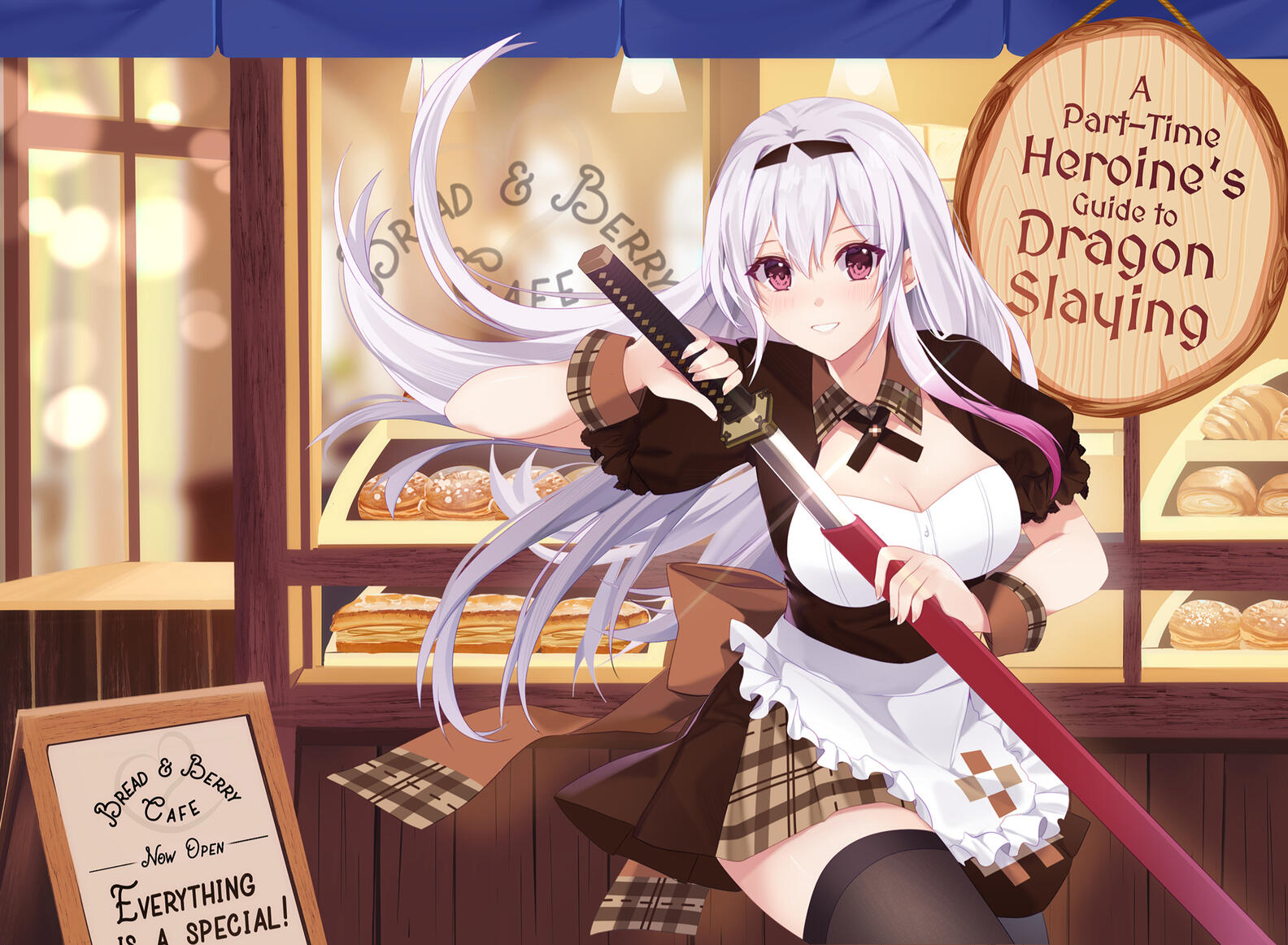 A Part Time Heroine&#39;s Guide to Dragon Slaying Novel Cover