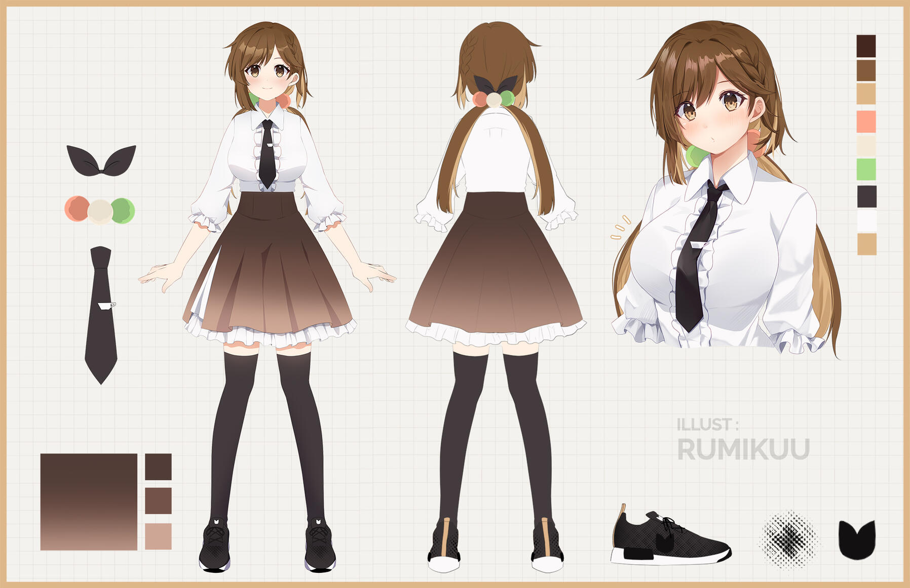 Crema Vtuber Design